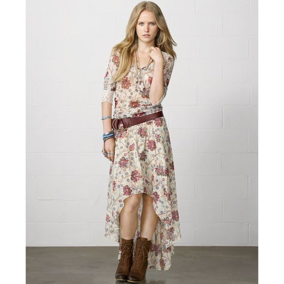 Denim & Supply Ralph Lauren Dresses & Skirts - Ralph Lauren Denim & Supply High Low Floral Skirt